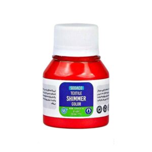 رنگ پارچه55میل سوداکو قرمز شیمر اوپک کد01878