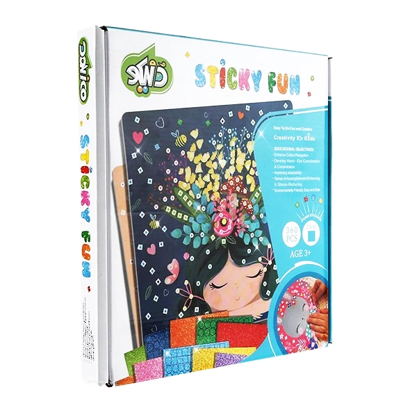 تصویر واضح اسباب بازی پک تابلوی استیکر فومی برند دنیکو برای بررسی ظاهر در اسباب بازی, اسباب بازی سرگرمی.