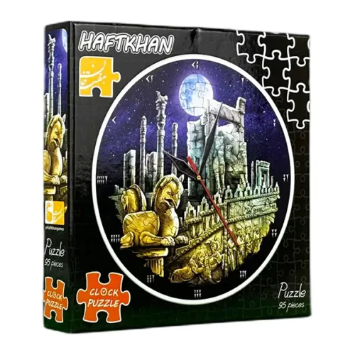 بازی فکری پازل ساعتی پرسپولیس تخت جمشید