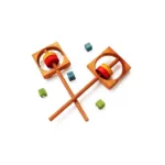 اسباب بازی جغجغه چوبی سپتا