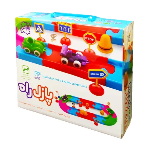 بازی فکری پازل راهنمایی رانندگی 24قطعه