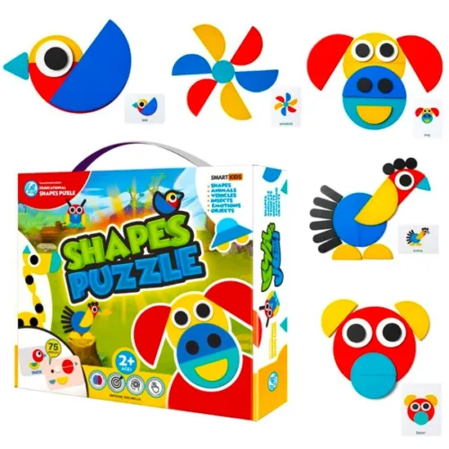 بازی فکری پازل اشکال یار مهربان