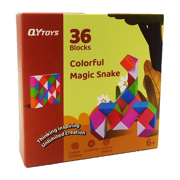 تصویر واضح بازی فکری روبیک ماری 36 قطعه کای وای برند وارداتی برای بررسی ظاهر در بازی فکری, روبیک.