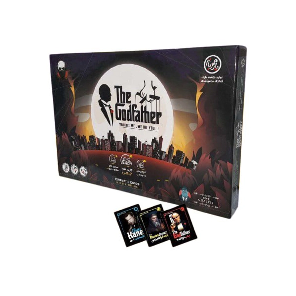 ظاهر واقعی بازی فکری گادفادر (مافیا چوبی) یارمهربان برند یار مهربان در رده‌ی محصولات بازی فکری, لگو و ساختنی.