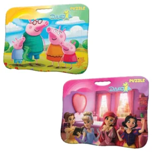 بازی فکری پازل ورقی 40 قطعه دسته دار داکو