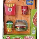 اسباب بازی ست فست فود برگر و سیب زمینی