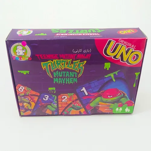 بازی فکری اونو لاکپشت نینجا 112 کارت