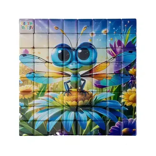 بازی فکری پازل سرامیکی سنجاقک