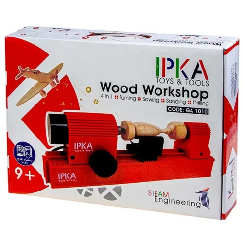 تصویر اسباب بازی کارگاه نجاری برند ایپکا از زاویه طبیعی، مربوط به گروه اسباب بازی, اسباب بازی سرگرمی.