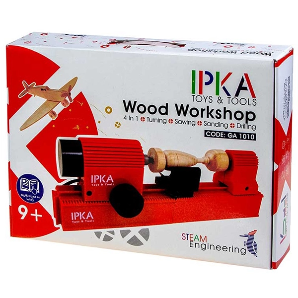 تصویر اسباب بازی کارگاه نجاری برند ایپکا از زاویه طبیعی، مربوط به گروه اسباب بازی, اسباب بازی سرگرمی.