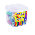 خمیر 12 رنگ سطلی