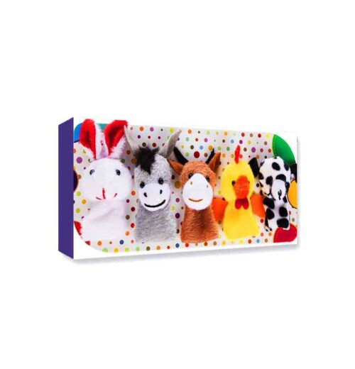 اسباب بازی عروسک انگشتی حیوانات مزرعه