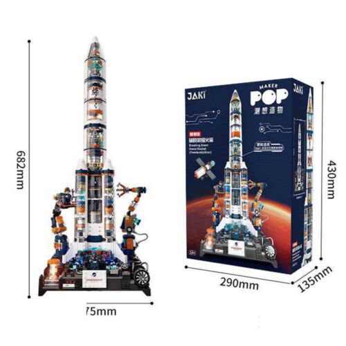 بازی فکری ساختنی لگو طرح موشک کد8515