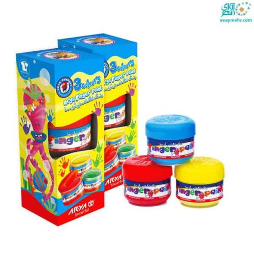 رنگ انگشتی 3 رنگ مدل7004 آریا (تک عددی)
