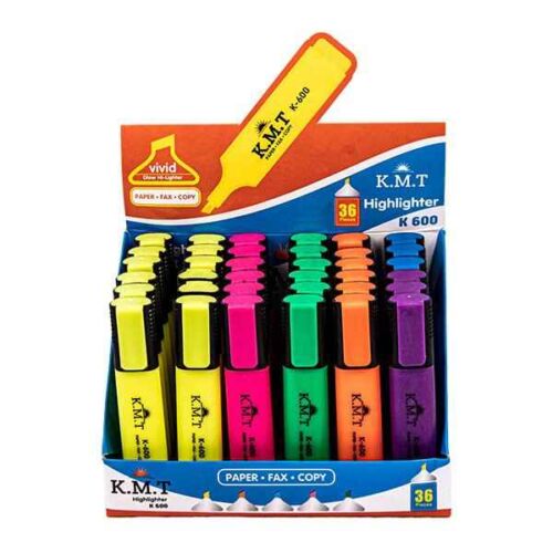 ماژیک علامت زن 6 رنگ جور H2000 ام کیو (استند 36 عددی)