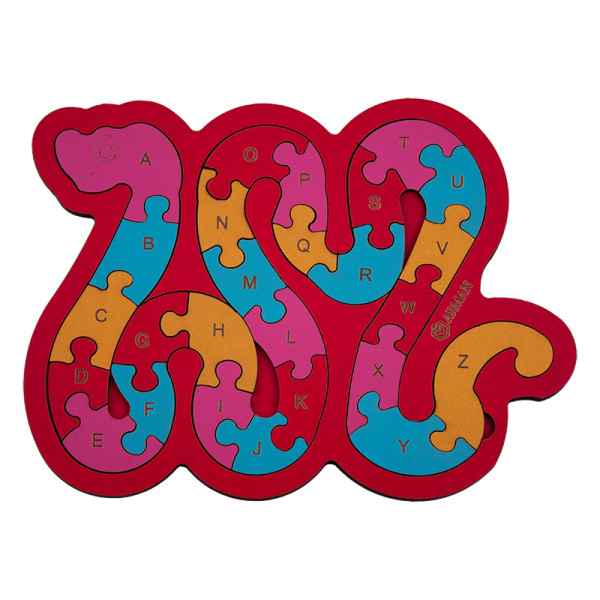 پازل مار فارسی/انگلیسی هیرون ( تک عددی)