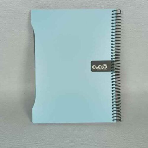 دفتر 100 برگ فنری دیوایدر دار وزیری طلقی 1623 کیمیا (تک عددی)