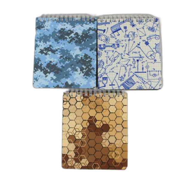 یادداشت پارچه ای جلد فومی 7*7 بهشت