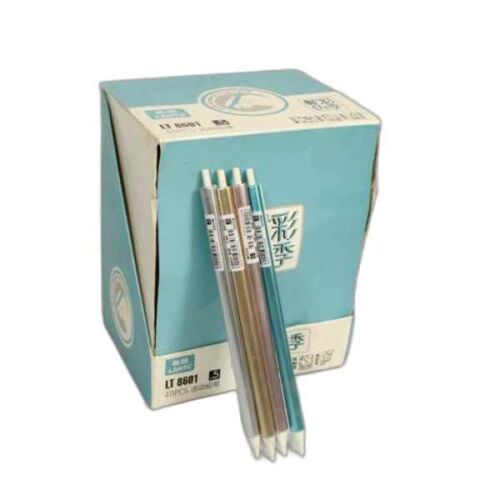 اتود 0.5 سه گوش متالیک LT-8601 لانتو (48 عددی)