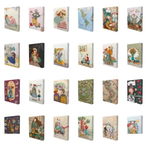 دفتریادداشت کلاسوری 6حلقه 17*12مسترنوت کد464