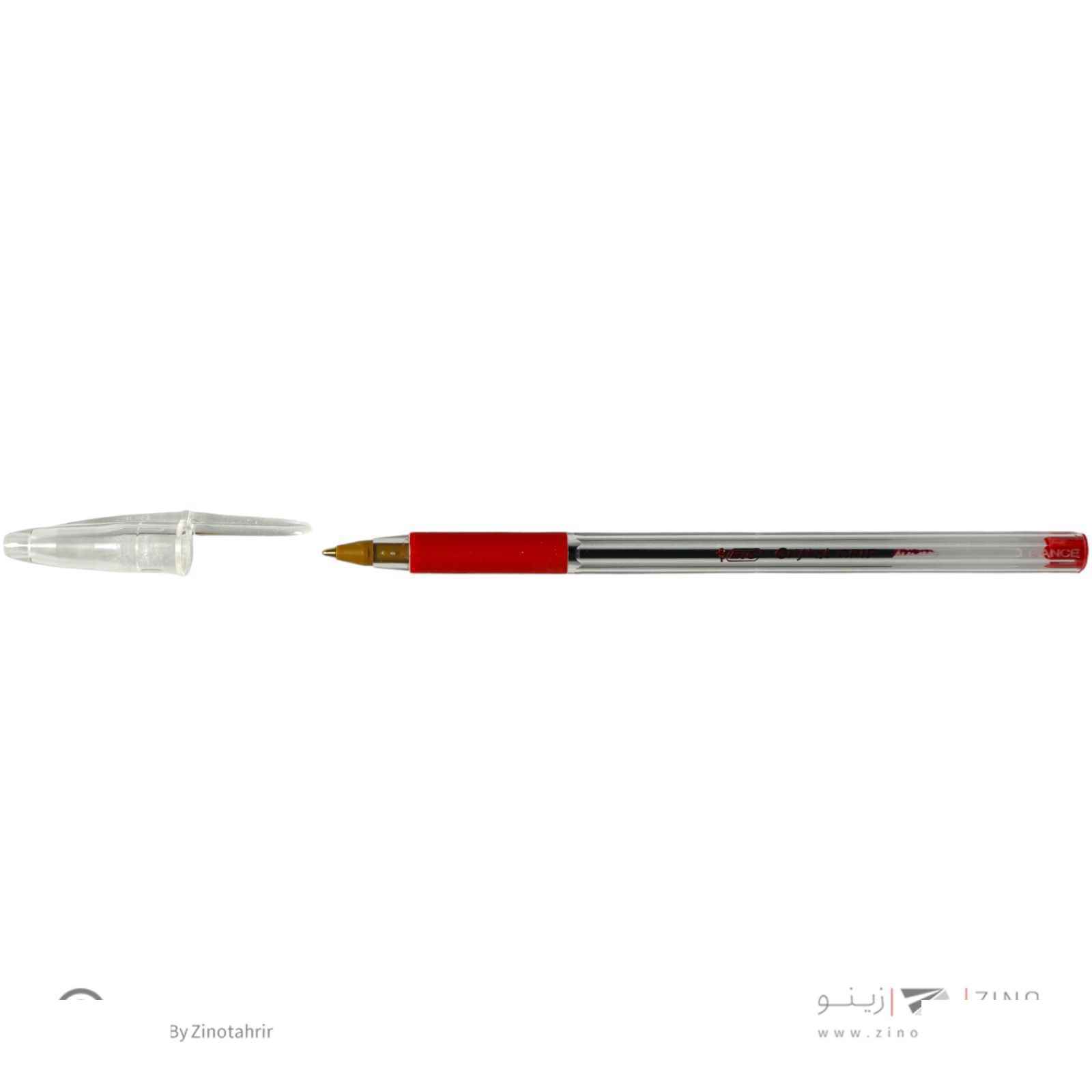 خودکار قرمز 1/0 کریستال گریپ بیک