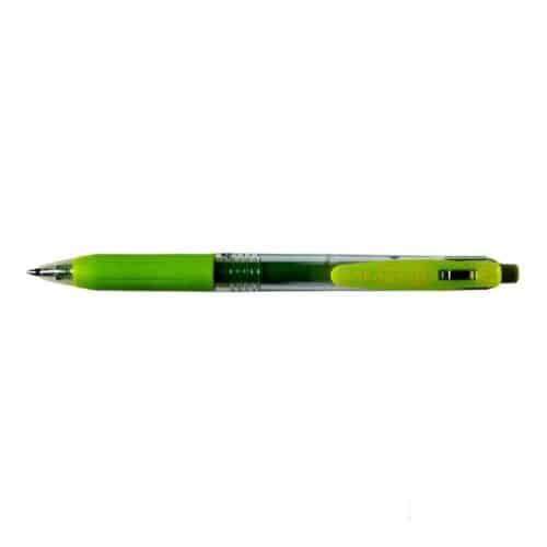 روان نویس فشاری ساراساکلیپ سبزروشن 0/7 زبرا (10عددی)