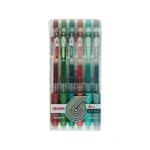 روان نویس فشاری گریپ دار0/7بسته6رنگ اینفینیتی(رنگ موراندی) اسکول فنز کد921202-1