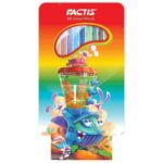 مدادرنگی12رنگ (شش گوش) جعبه فلزی فکتیس