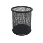 جاقلمی فلزی توری گرد مشکی جعبه تکی کرونا