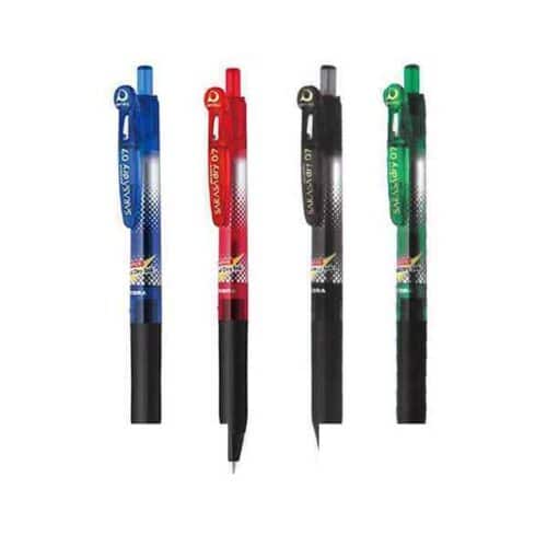 روان نویس فشاری ساراساکلیپ بسته5رنگ درای DRY 0/7 زبرا