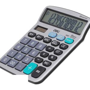 ماشین حساب رومیزی 2صفر12رقم دلی M19710