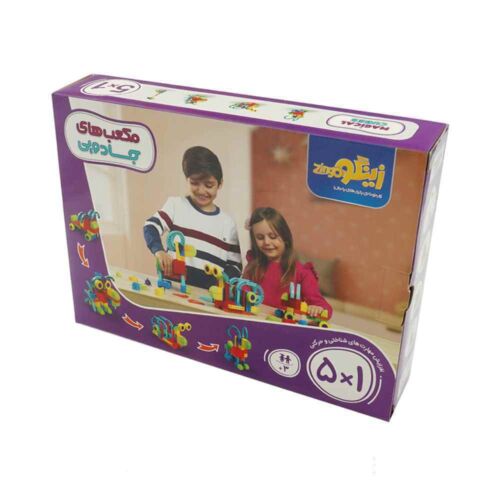 اسباب بازی مکعب جادویی 1*5کیوب زینگو 058