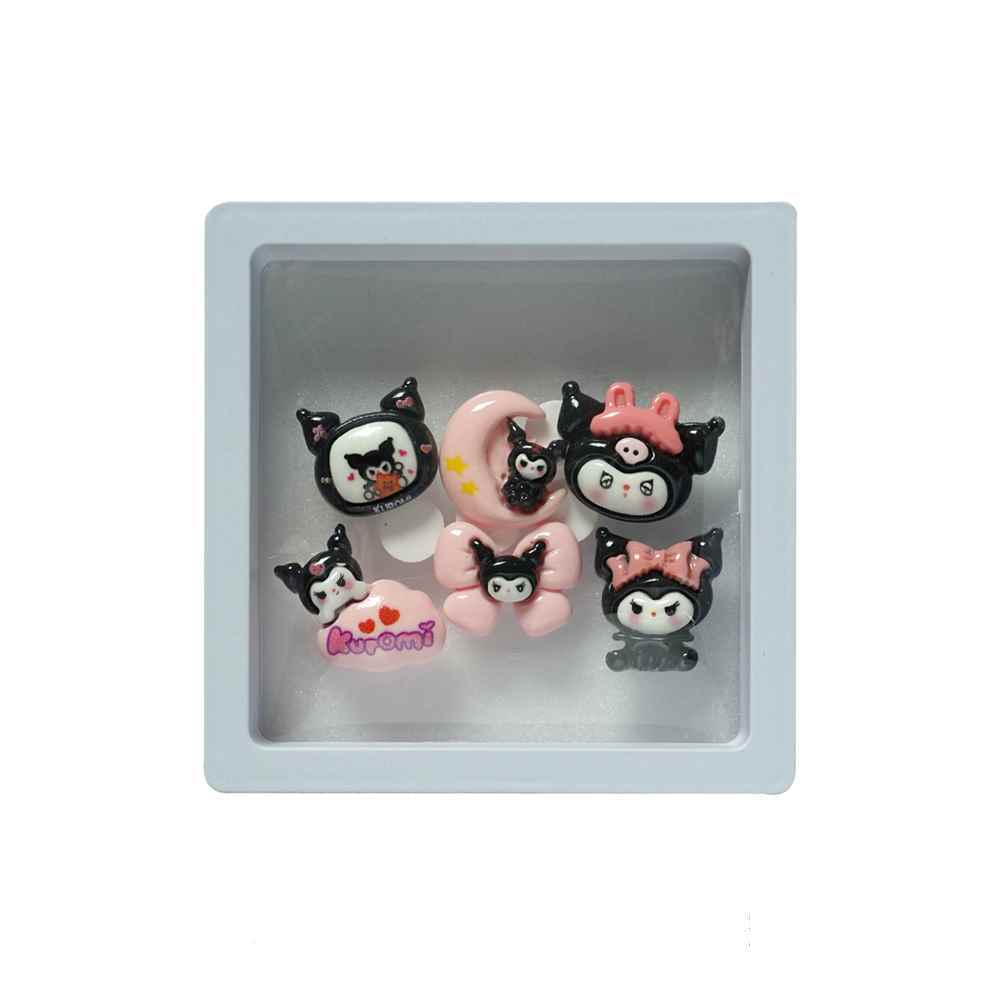 عروسک(استیکر سرامیکی) فانتزی کرومی قابدار کد1101-2 - Image 2