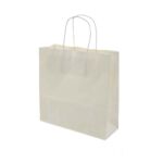 پاکت دسته دار سفید سایز22*22*8 (110گرم)