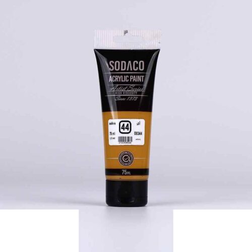 اکریلیک ساده تیوپی75میل سوداکو خردلی کد08344