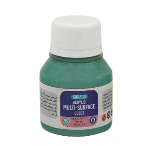 مولتی سورفیس(رنگ همه کاره)55میل سوداکو سبز ذغالی کد00434