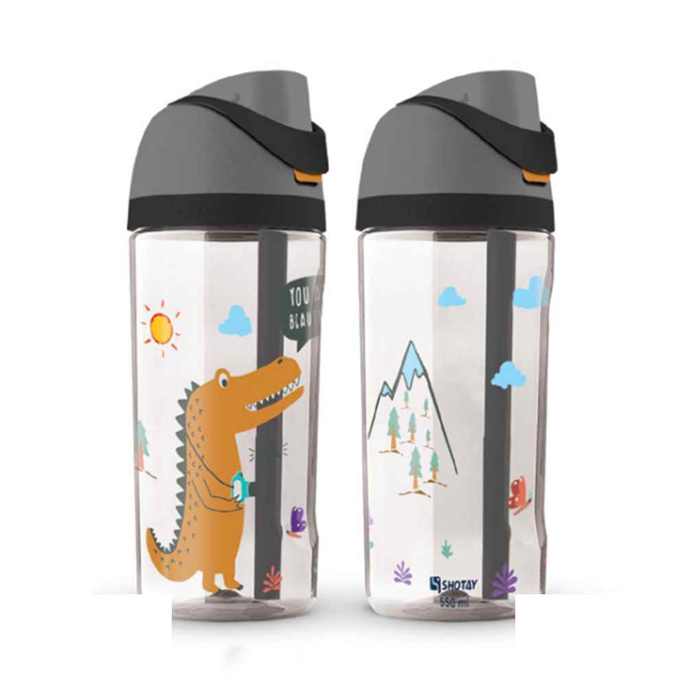 قمقمه شوتای550میل نی دار فانتزی سری دایناسور ملوس کد6588 - Image 2