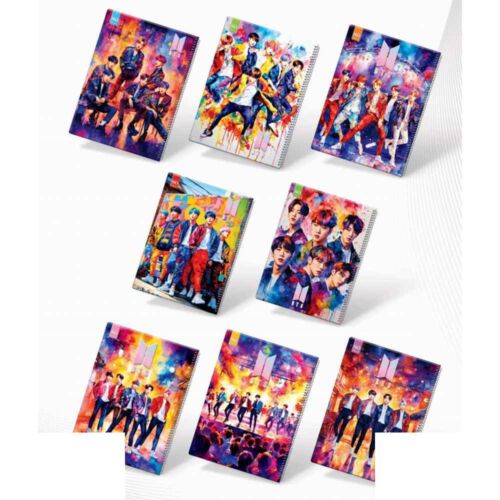 دفتر80برگ سیمی مجلدکلاسیک BTعرش کد71