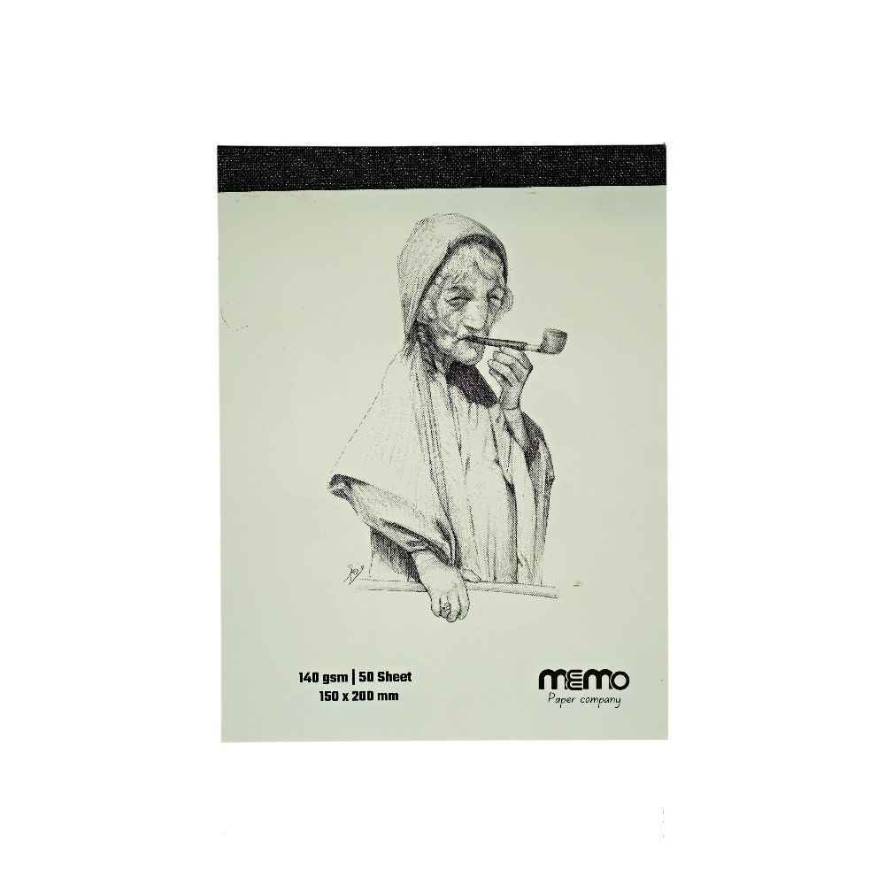 پد طراحی سایز20*15مقوا140گرم MEMO