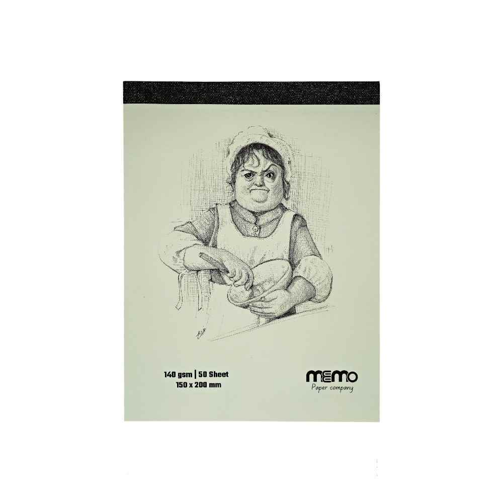 پد طراحی سایز20*15مقوا140گرم MEMO - Image 3