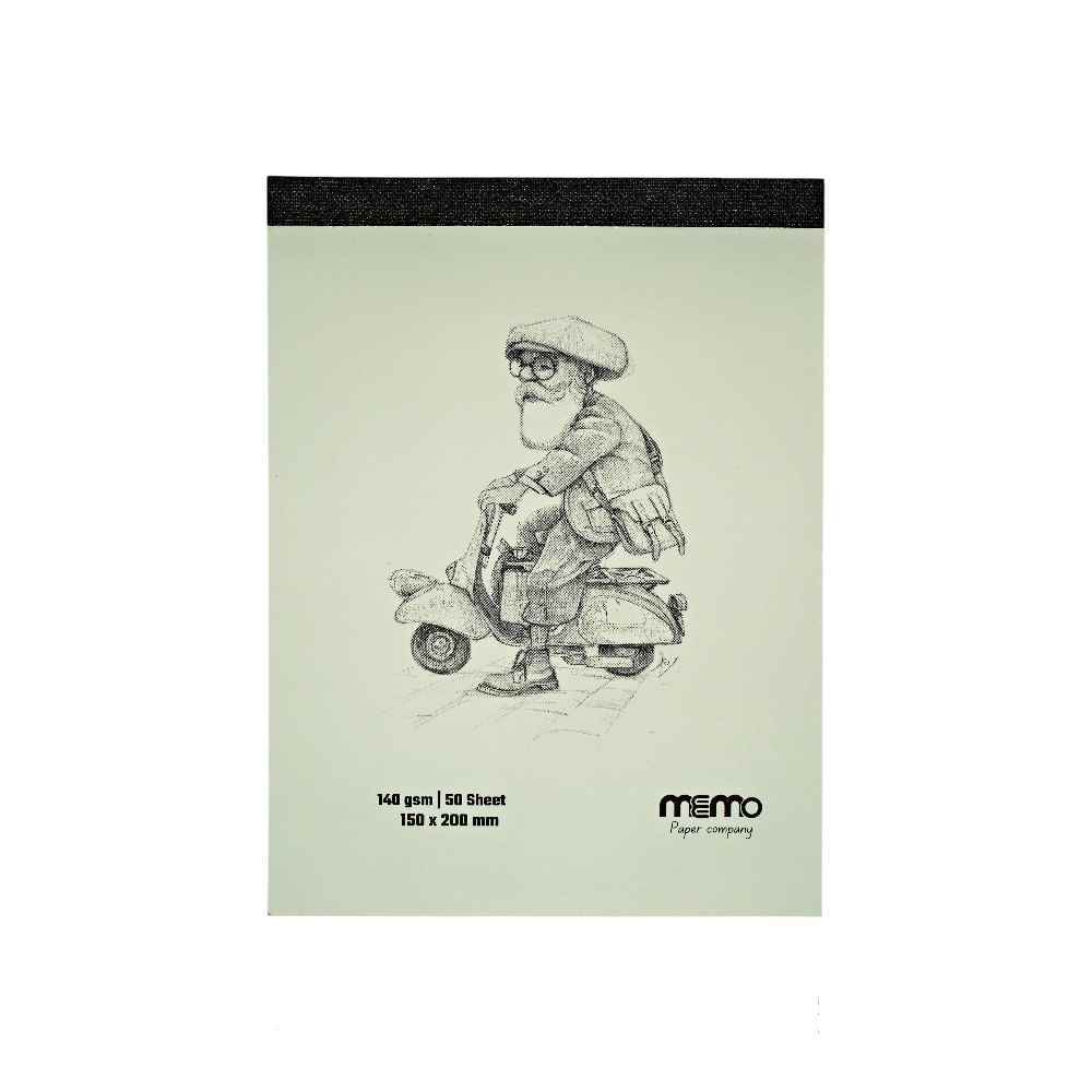 پد طراحی سایز20*15مقوا140گرم MEMO - Image 6