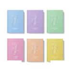 دفتریادداشت120برگی 210*145ته دوخت جلدسخت کشداربی هپی لانگو