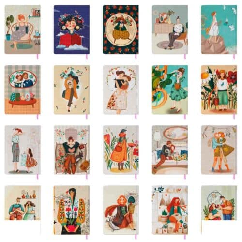 دفتریادداشت جیبی1/8جلدسخت کاغذکرم12*17مسترنوت کد588