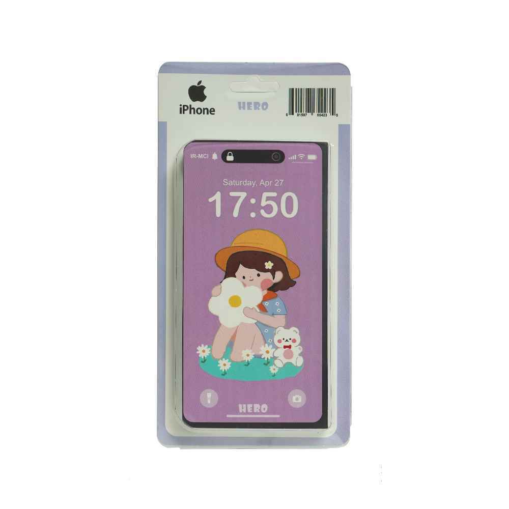 دفتریادداشت ته چسب هیرو طرح آیفون - Image 2