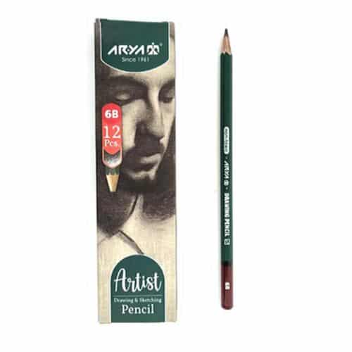 مدادطراحی 6B جعبه مقوایی آریا