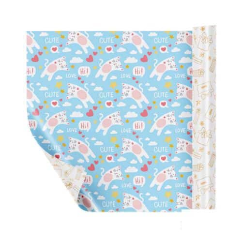 کاغذ کادو دورو ایمان طرح کودکانه یووی4 کد0340