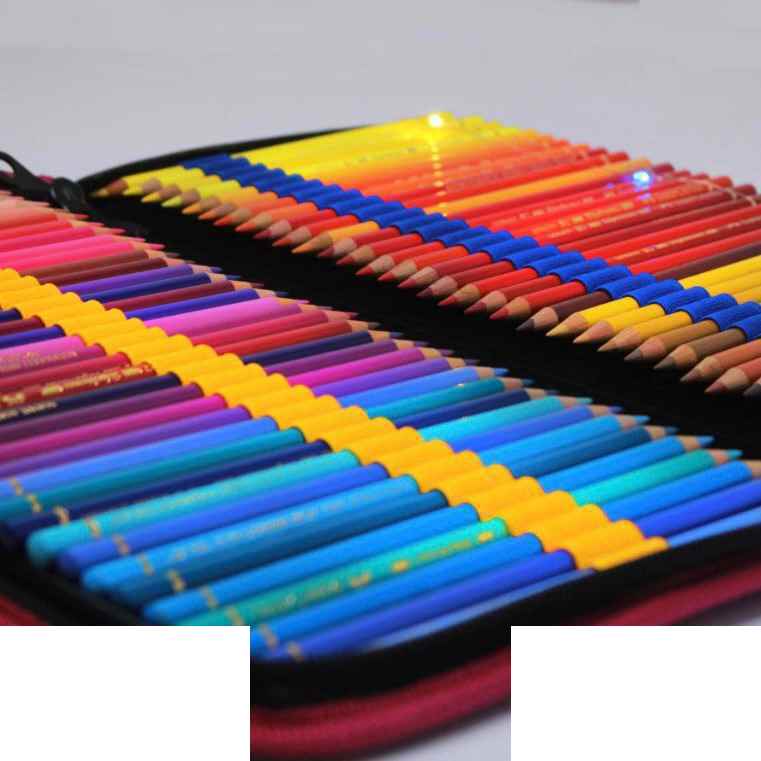 کیف مدادرنگی 72عددی تک زیپ سری A لوتو