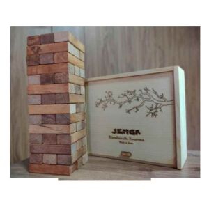 جنگا جعبه قرمز 54 قطعه شماره دار