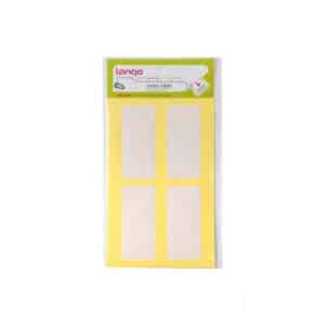 برچسب دورسفیدسایز30*65میلیمتری 5برگی لانگوکدB-54