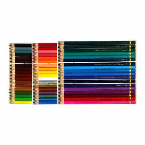 مدادرنگی54رنگ جعبه مقوایی سوپرکالر اسکول فنز کد92452